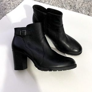 High heeled boots